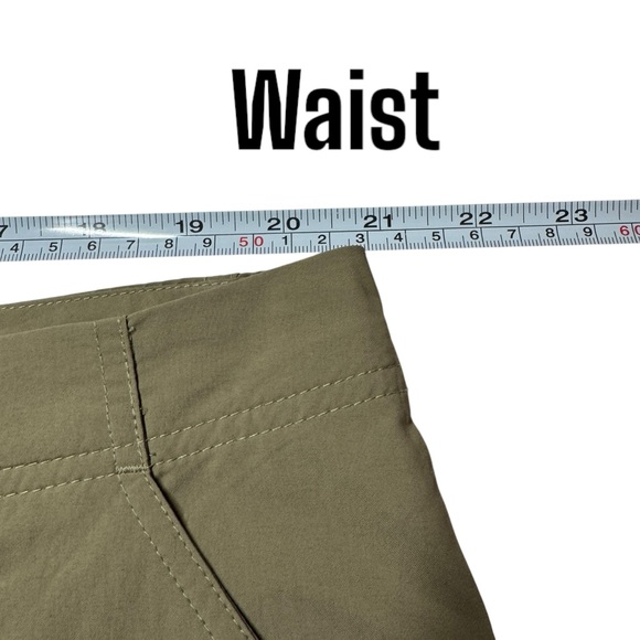 Columbia PFG Omni Shade Convertible length Hiking/fishing Pants Olive Womens 20 - Picture 9 of 13